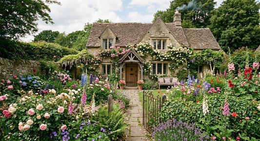 Traditional English cottage garden planting inspiration